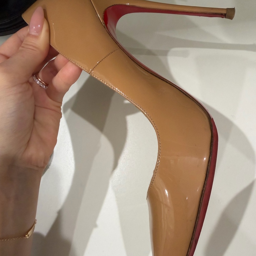 Christian Louboutin Nude Heels - Picture 12 of 14